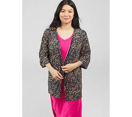 Cuddl Duds Cool & Airy Patch Pockets Cardigan