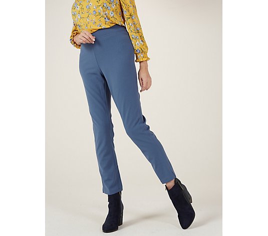 Kim & Co Ponte Crepe Ankle Length Trousers