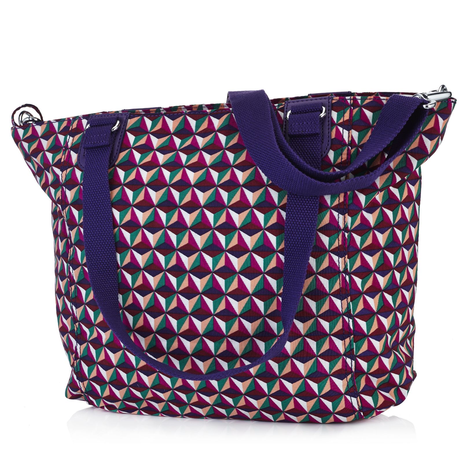 Kipling Shopper Combo Large Shoulder Bag with Removable Strap QVC UK