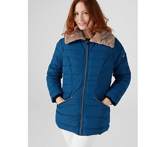 Centigrade Faux Down Padded Jacket