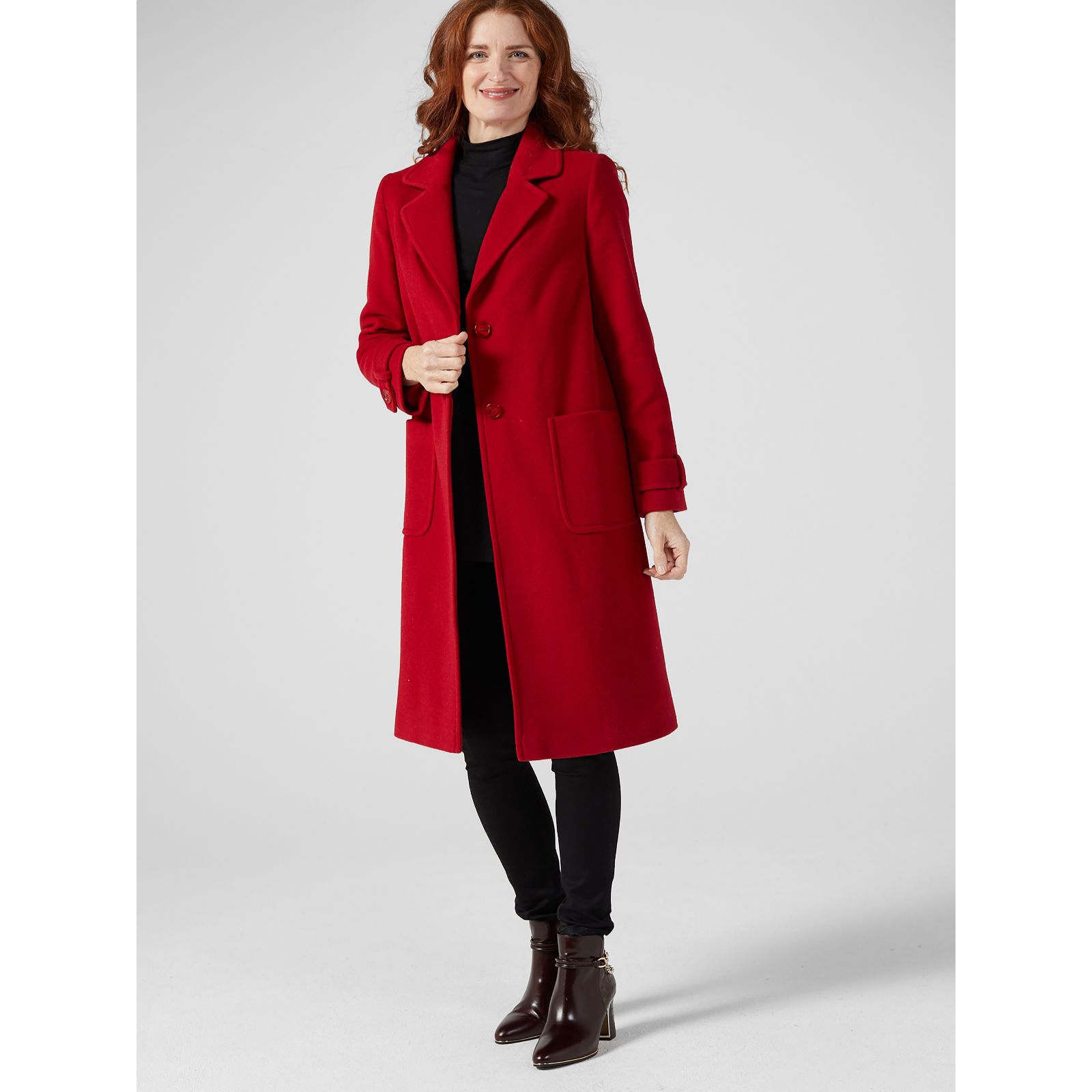 Qvc helene deals berman coats