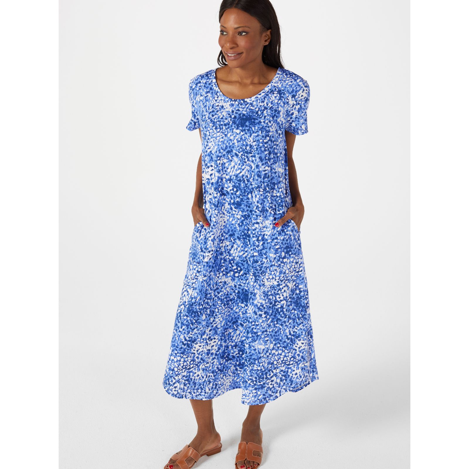 Carole Hochman 100% Cotton Dress - QVC UK