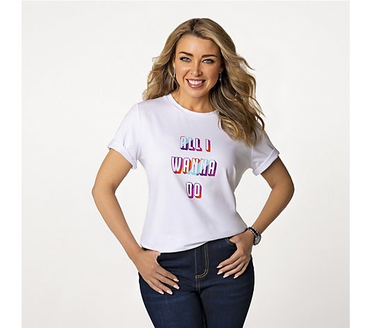 Dannii Minogue All I Wanna Do T-shirt Petite