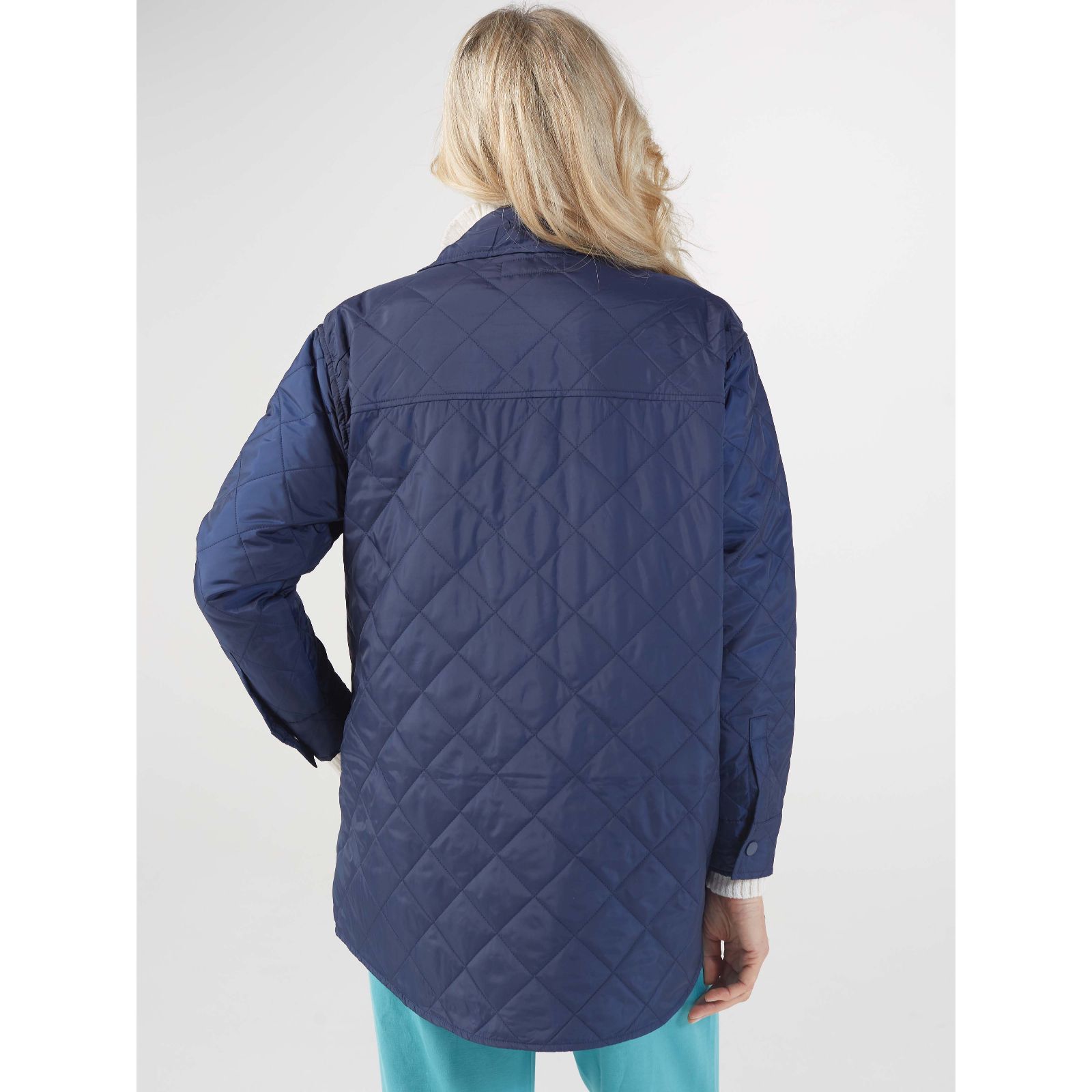 Burberry quilted outlet jacket womens qvc