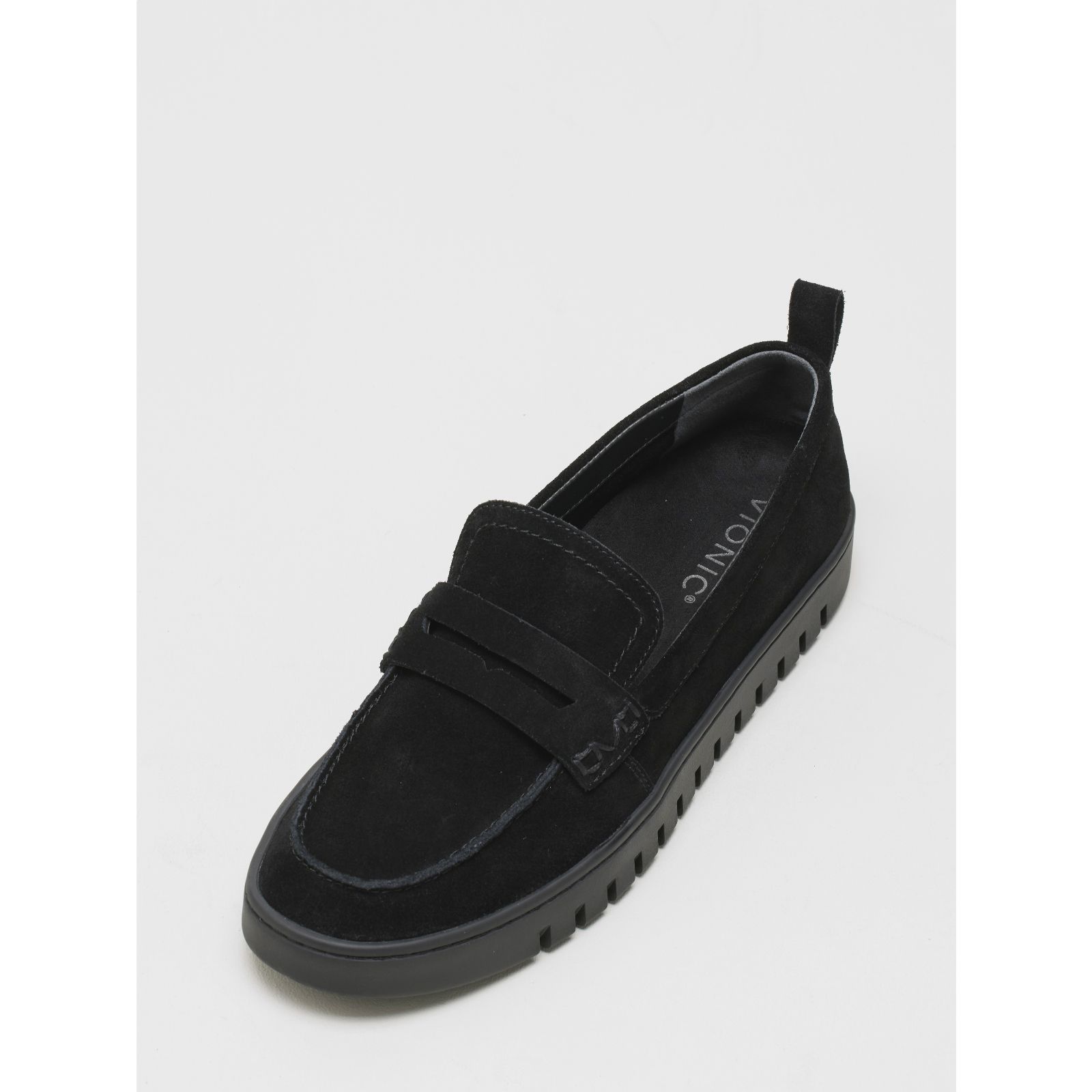 Qvc on sale vionic loafers