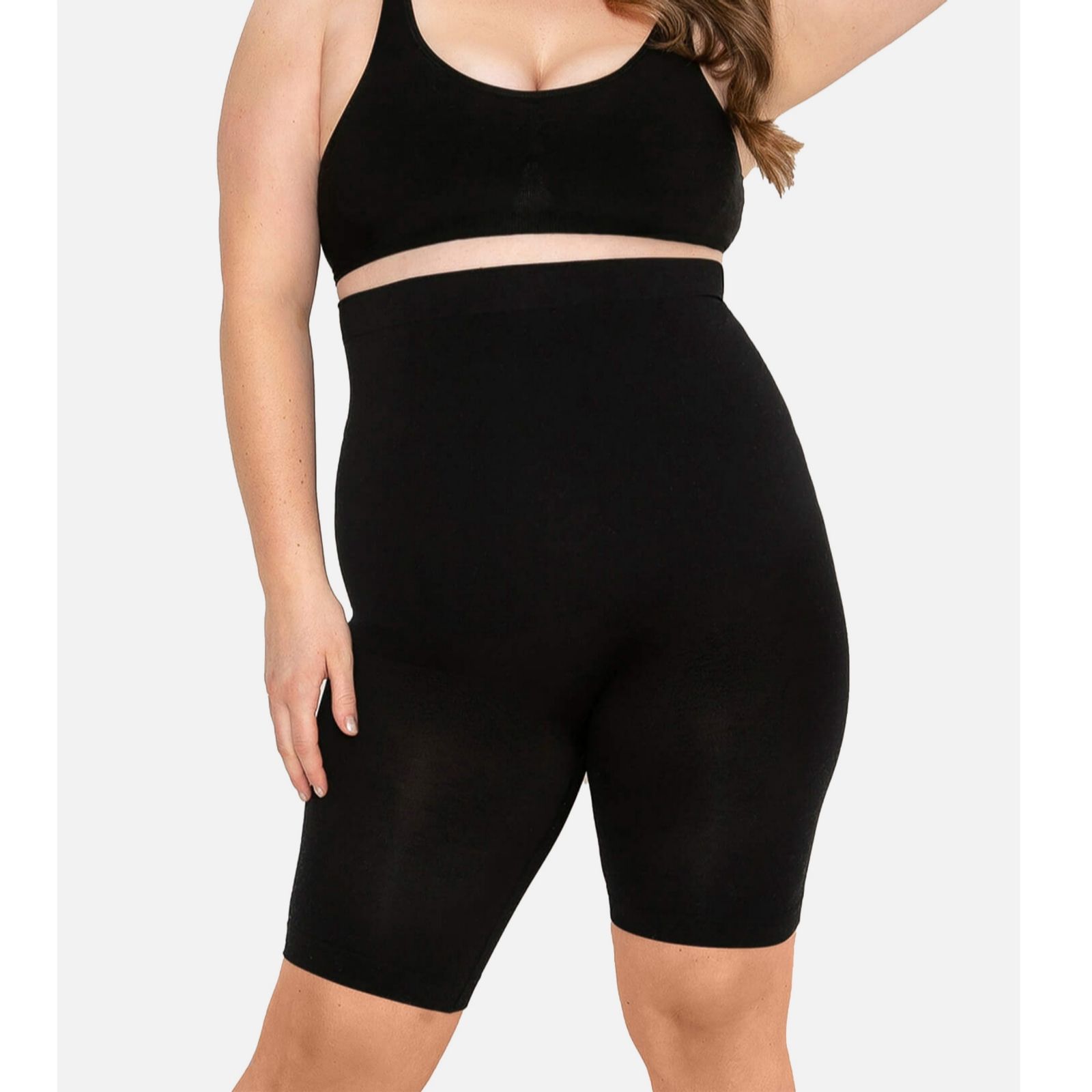 Spanx Oncore High Waisted Mid-Thigh Shaping Short on QVC 