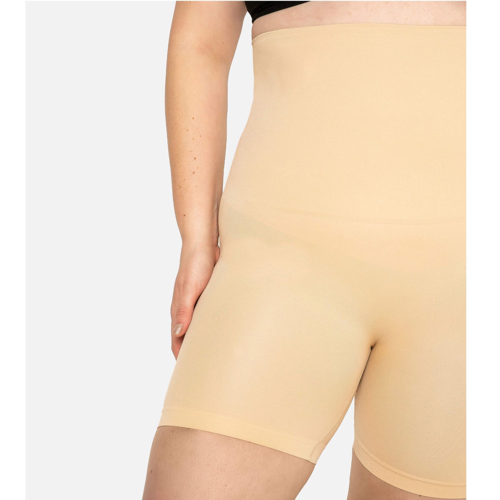 Conturve High Waisted Shaping Shorts - QVC UK