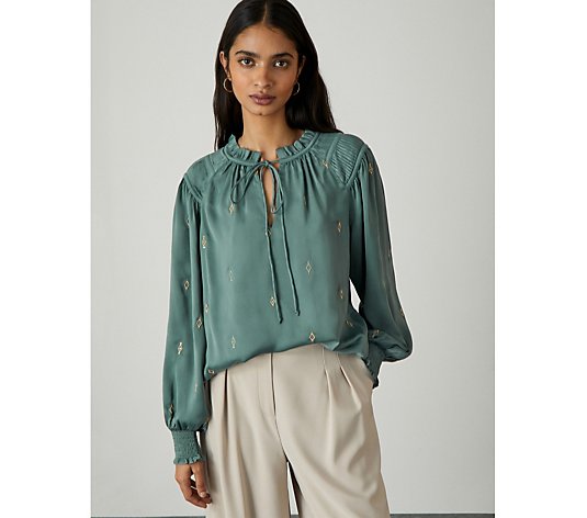 Monsoon Judy Embroidered Blouse
