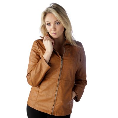 Qvc faux deals leather jackets