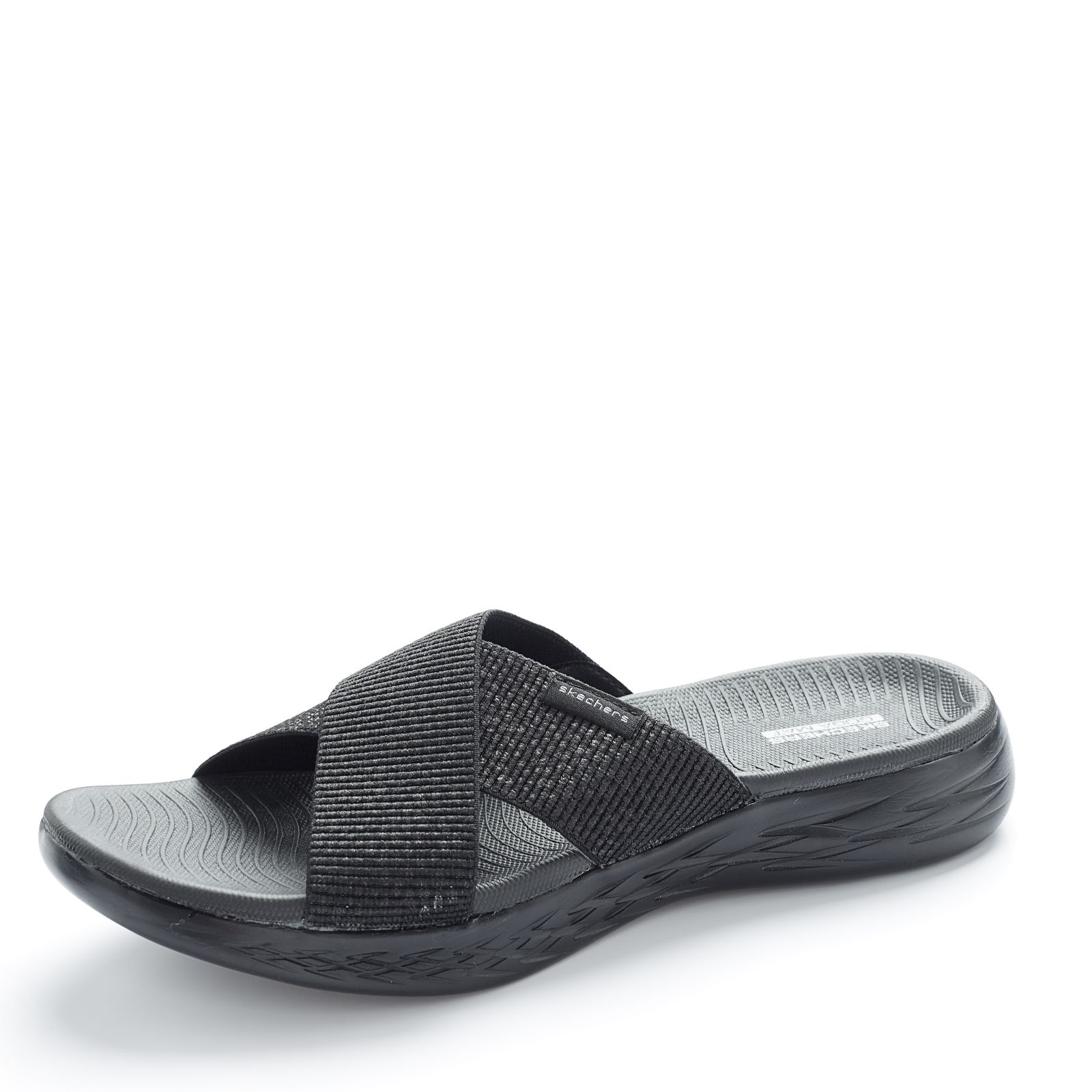 Skechers On The Go 600 Stretch Fit Cross Band Sandal - QVC UK