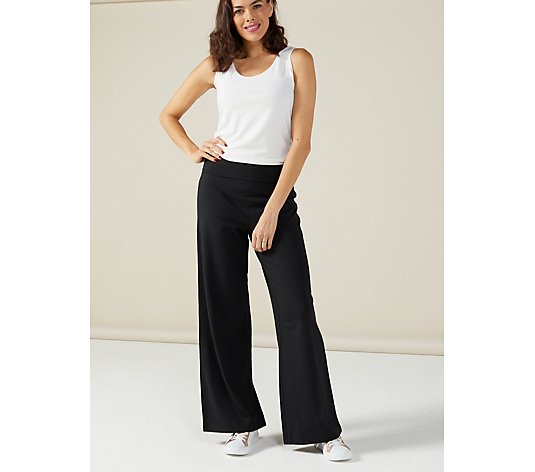Ruth Langsford Fold Over Relaxed Trousers Petite