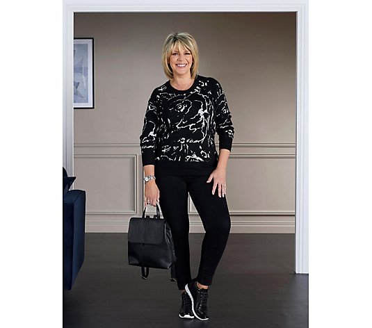 Ruth Langsford Abstract Pattern Jumper