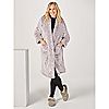 Cozee Home Tipped Fluffy Longline Duster Cardigan, 1 of 7