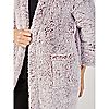 Cozee Home Tipped Fluffy Longline Duster Cardigan, 4 of 7