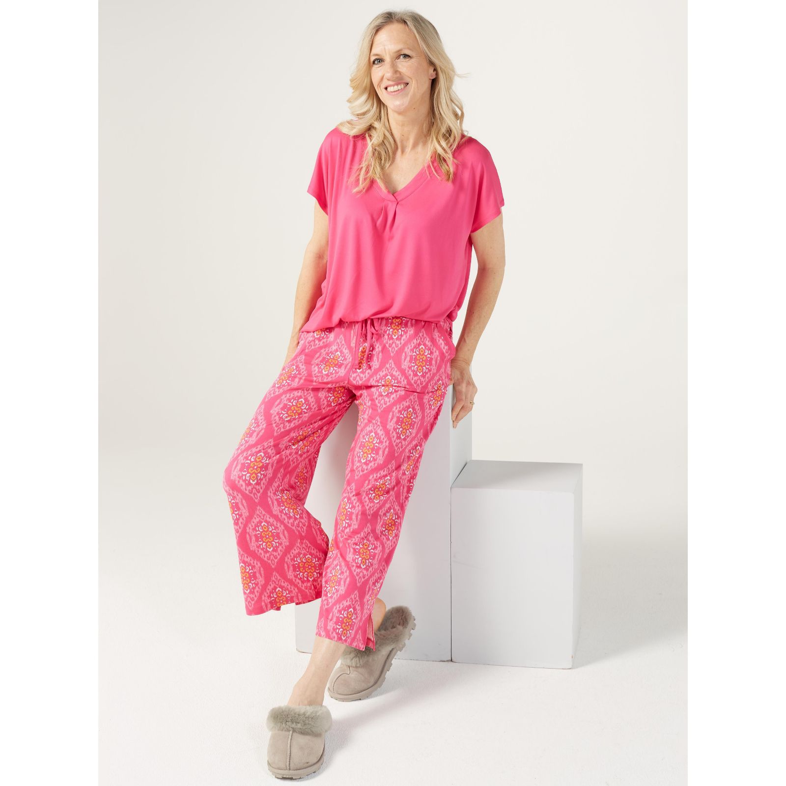 Qvc carole hochman discount pajamas