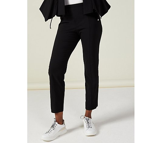 WynneLayers Bengaline Narrow Ankle Length Trousers
