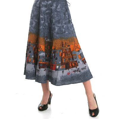 Long winter 2025 skirts qvc