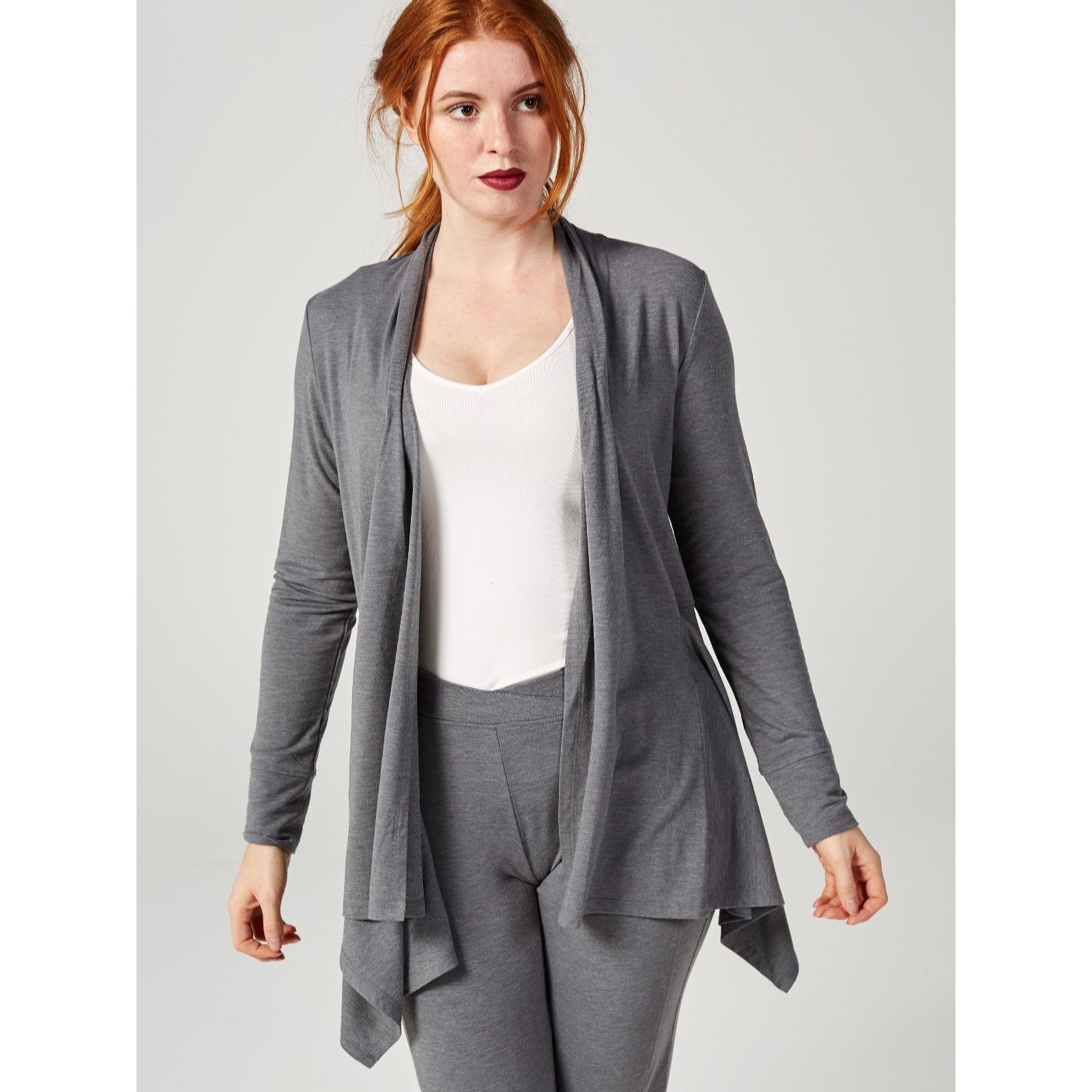 cuddl duds cardigan qvc
