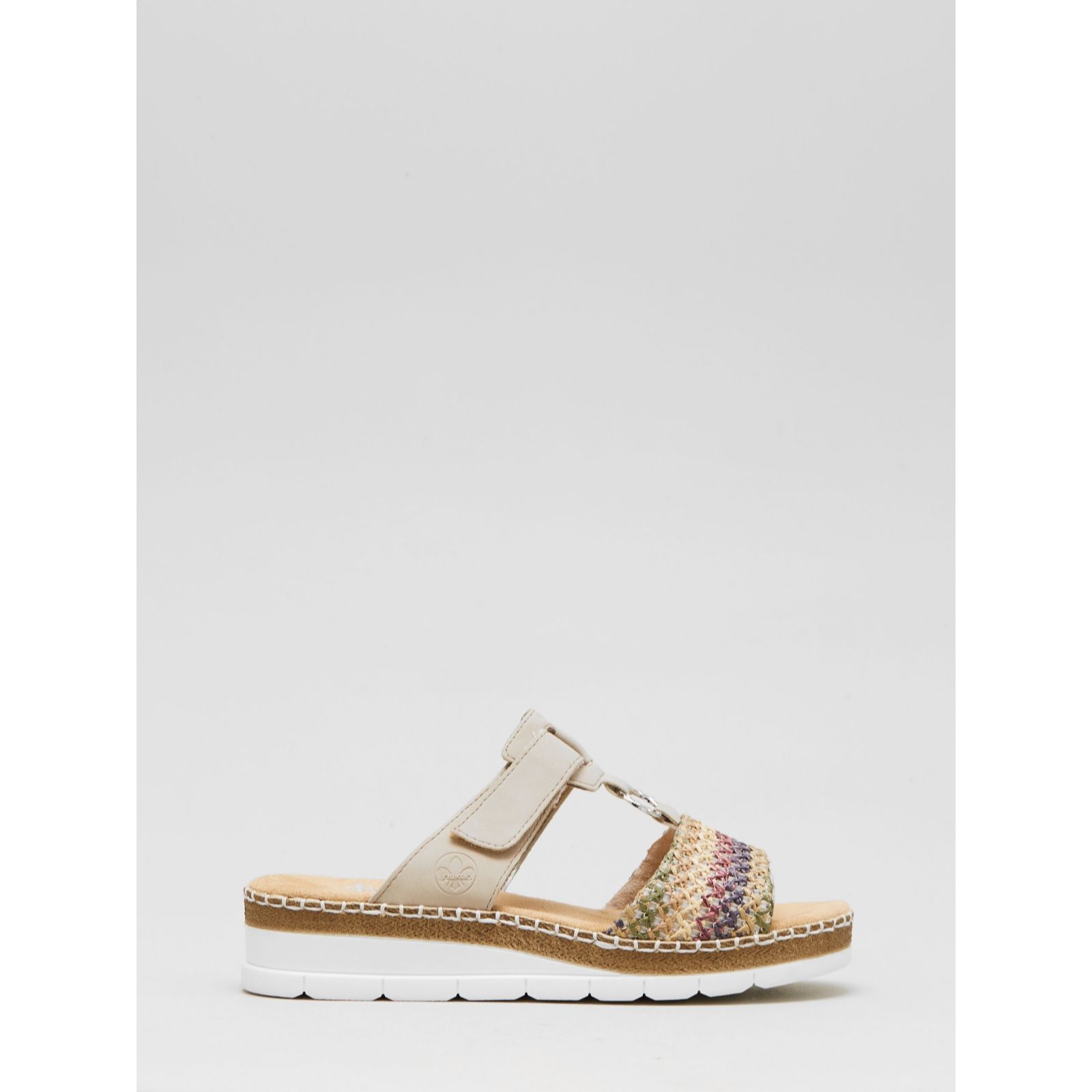 Rieker Slip On Wedge Sandal