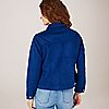 Denim & Co. Classic Suede Jacket, 4 of 5