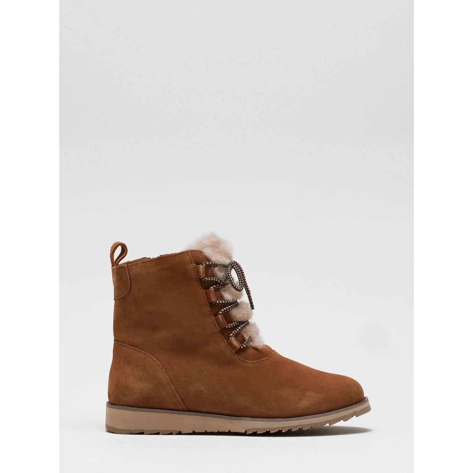 Emu Beach Bernice Water Resistant Suede Boot QVC UK