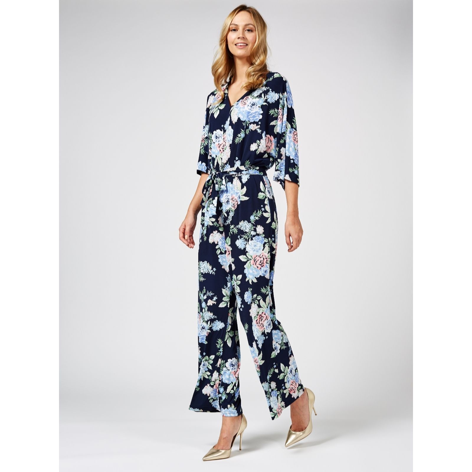 Qvc nina store leonard jumpsuits