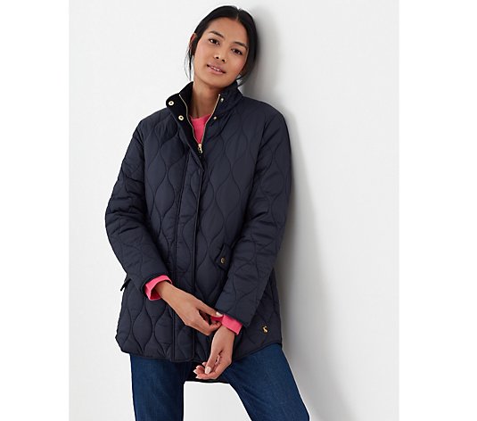 Joules Rosedale Mid Length Quilted Jacket