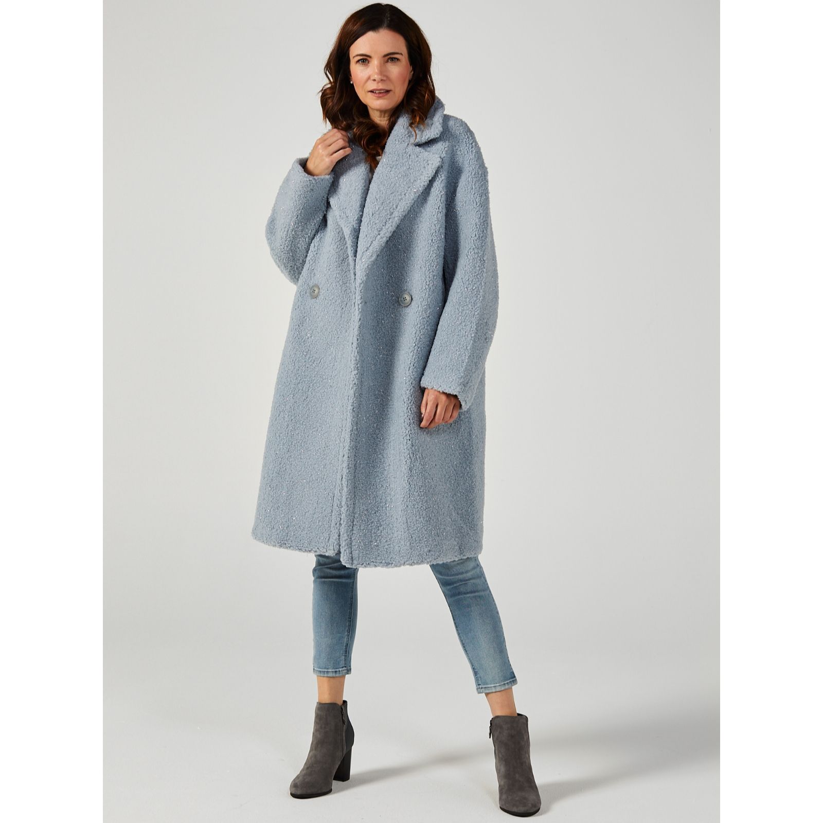 tanned teddy coat