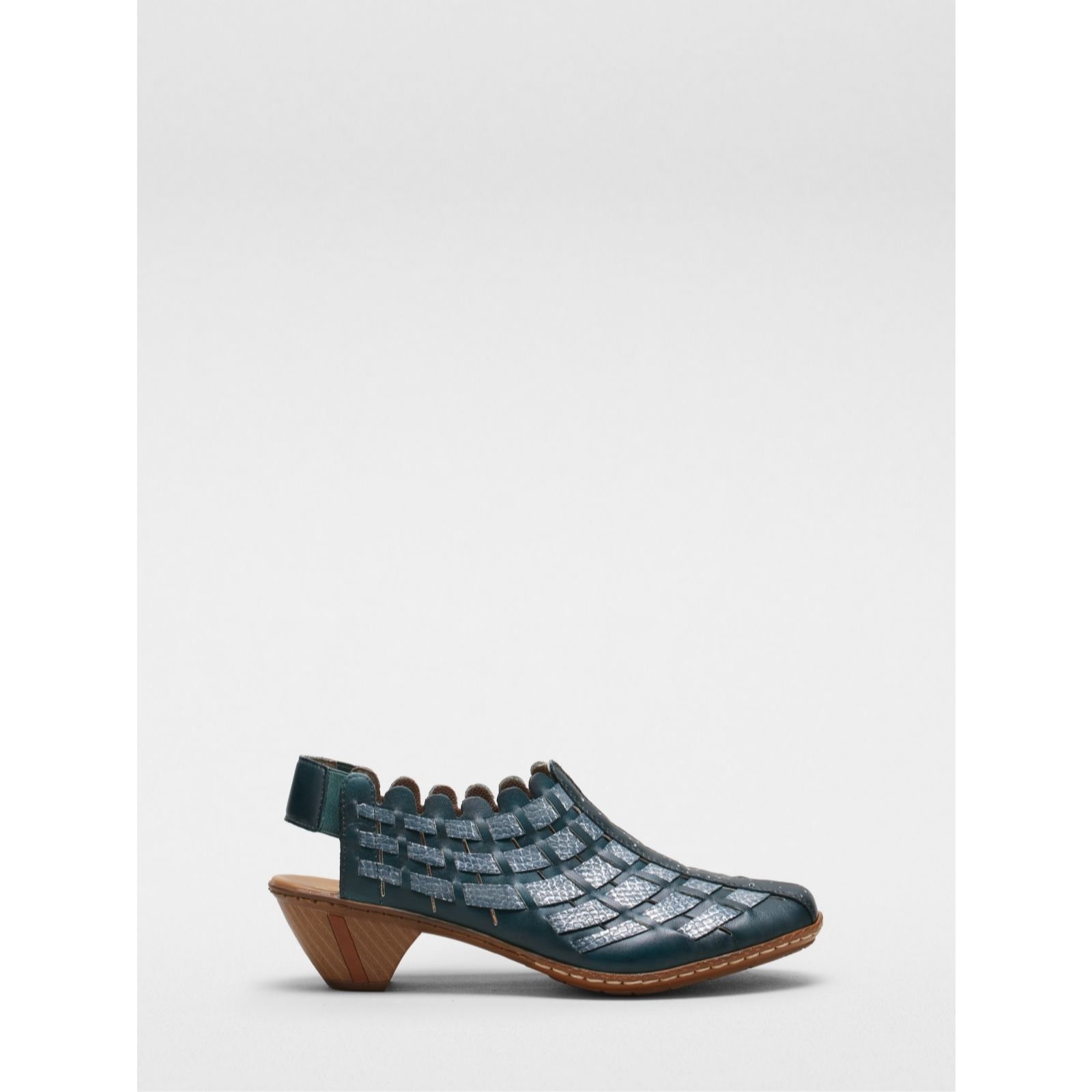 Outlet Rieker Interweave Low Heel Shoe
