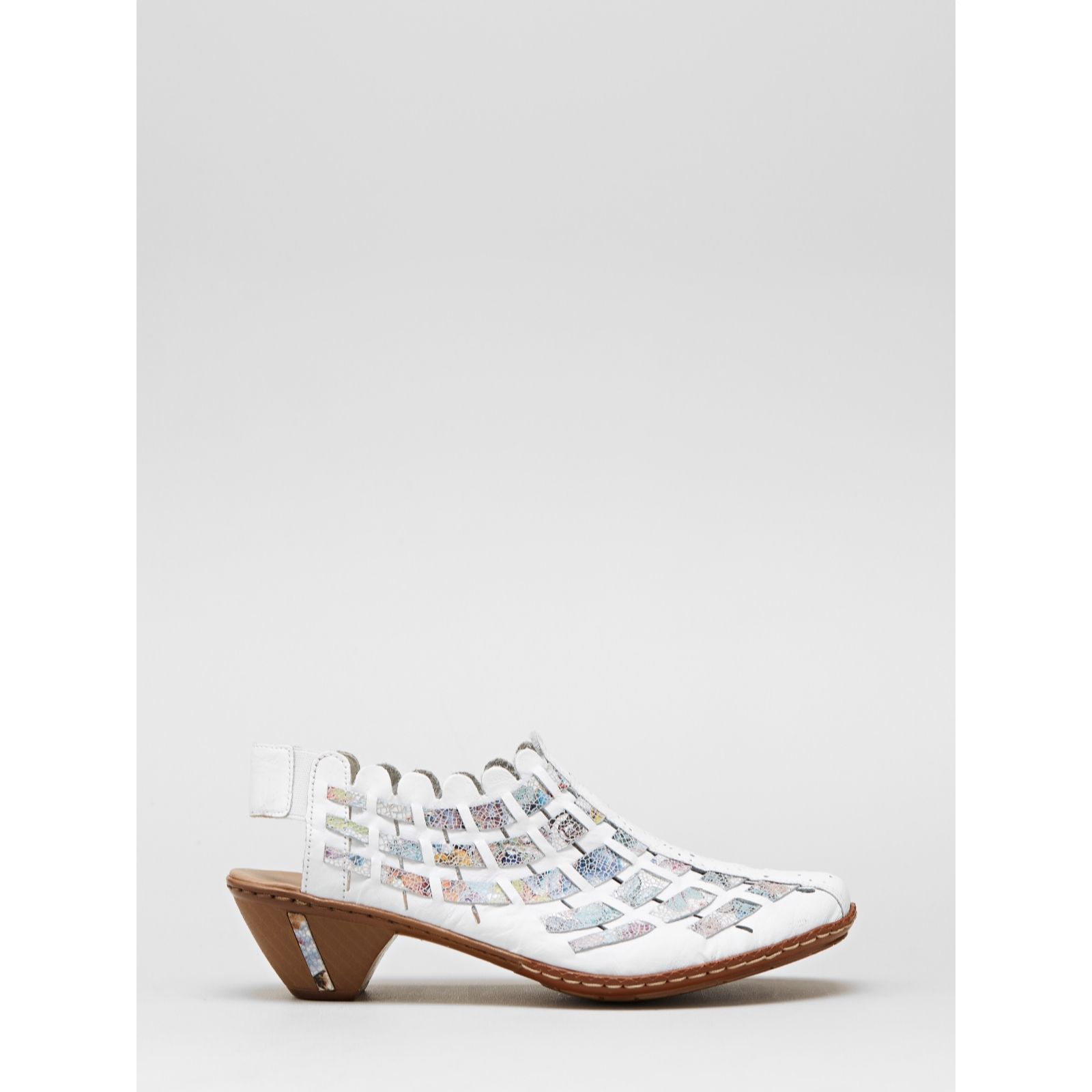 Outlet Rieker Interweave Low Heel Shoe