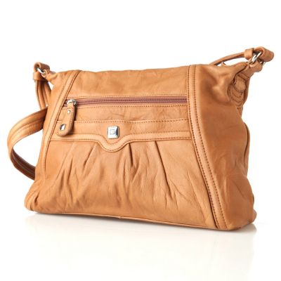 Stone Mountain Phoenix Leather Shoulder Bag - QVC UK