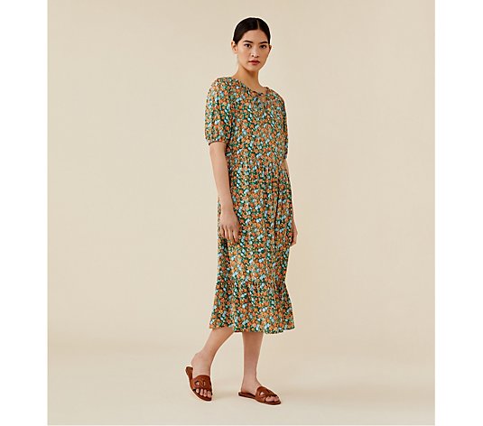 Finery London Camber Printed Tiered Dress