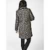 Outlet Centigrade Leopard Printed Wool Blend Coat, 2 of 2