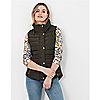 Joules Melford Padded Gilet with Faux Fur Trim