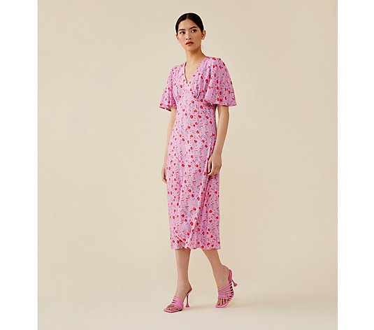 Finery London Cecile Printed Floral Midi Dress