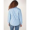 Denim & Co. Padded Quilted Bomber Jacket, 3 of 7