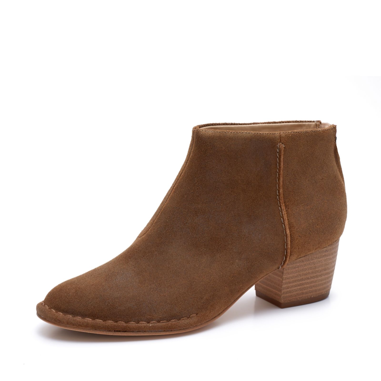 clarks tan suede ankle boots