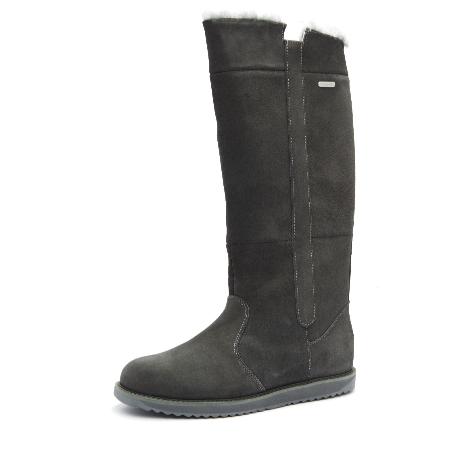 Outlet Emu All Weather Waterproof Coll Suede Sheepskin Moonta High Boot ...