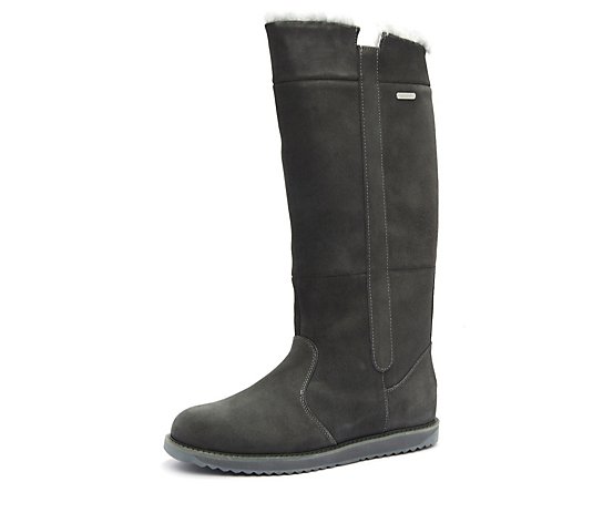Outlet Emu All Weather Waterproof Coll Suede Sheepskin Moonta High Boot