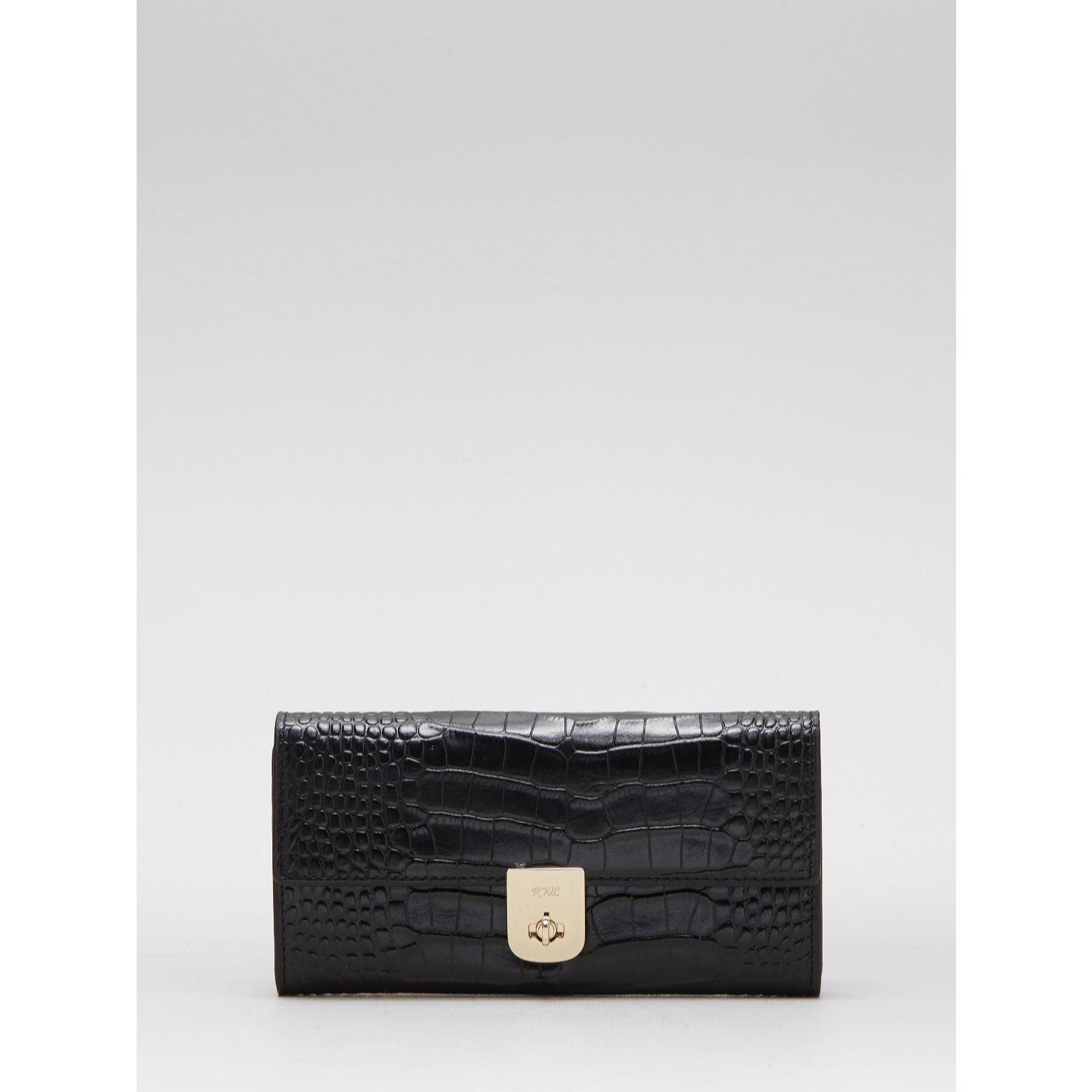 Outlet Ruth Langsford Large Flapover Leather Wallet
