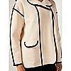 Wynne Collection SoftKNIT Piped Jacket, 3 of 6