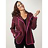 Wynne Collection SoftKNIT Piped Jacket, 6 of 6