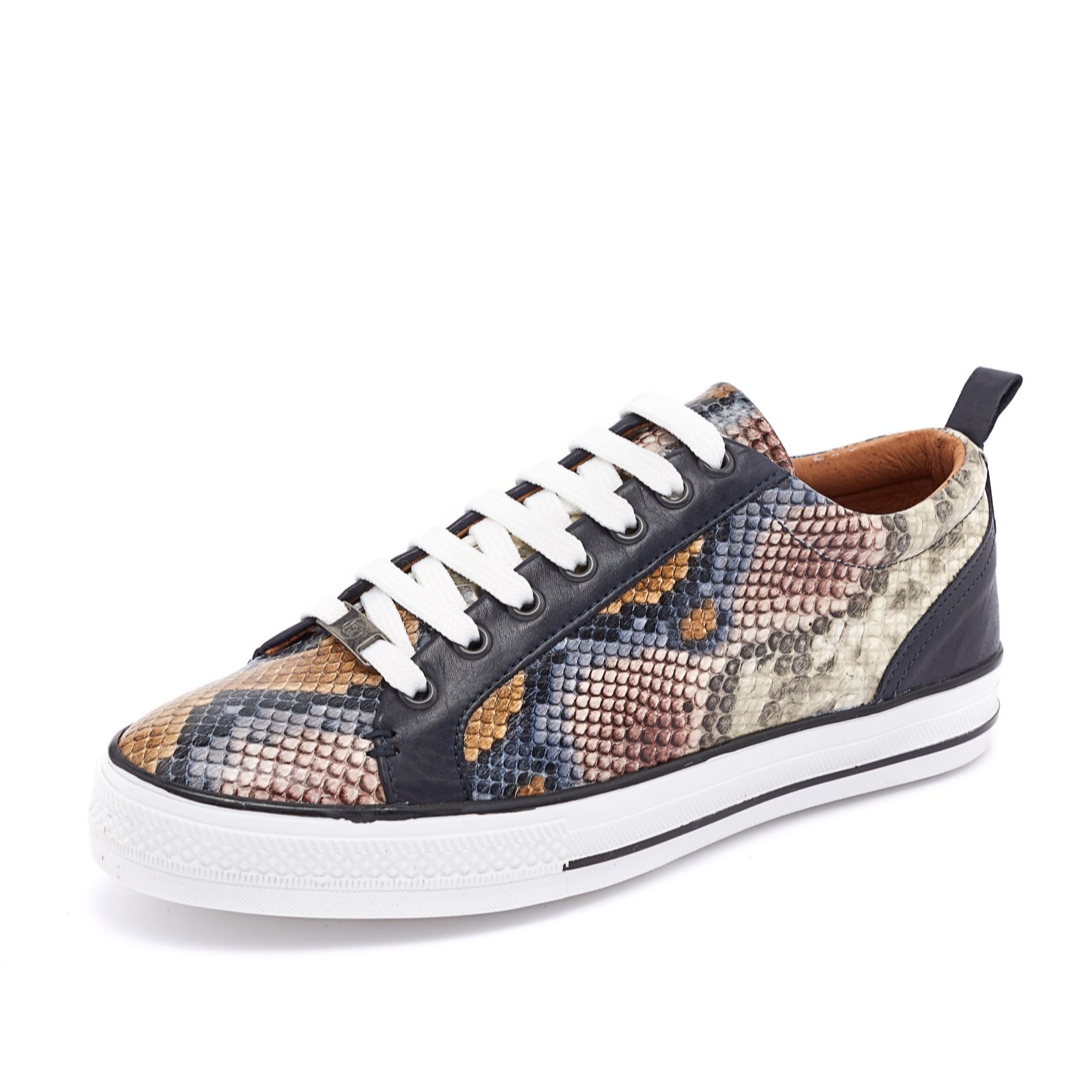 moda in pelle fioni trainers