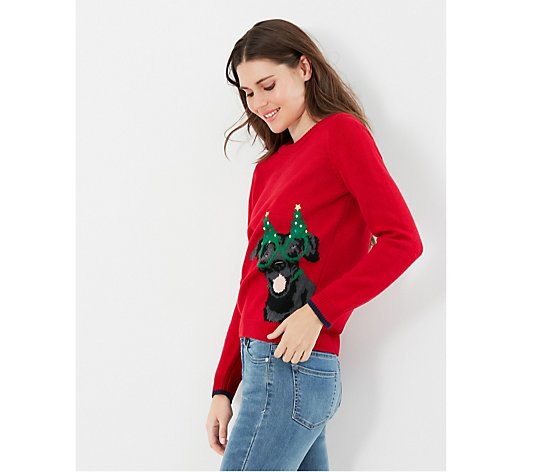 Joules The Cracking Festive Intarsia Jumper
