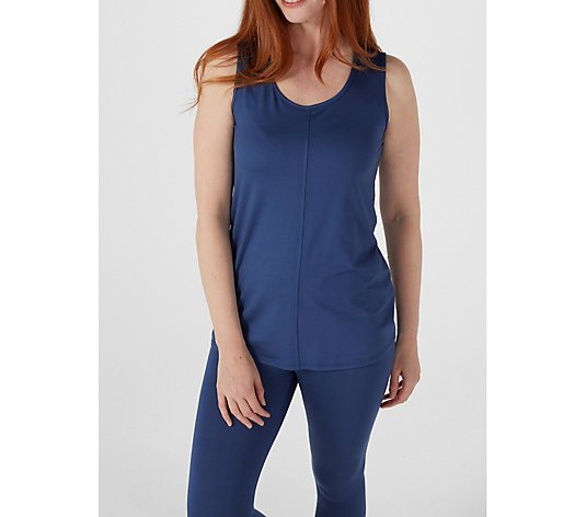 Mr Max Ultra Soft Modal Knit Sleeveless Top with Back Zipper