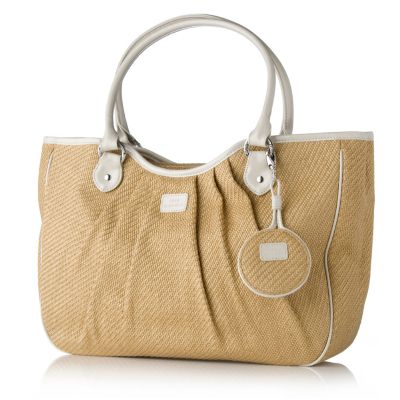 Lulu Guiness Straw Wanda Bag QVC UK