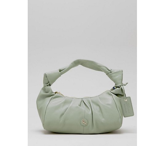 Ashwood Medium Penelope Knot Detail Leather Shoulder Bag