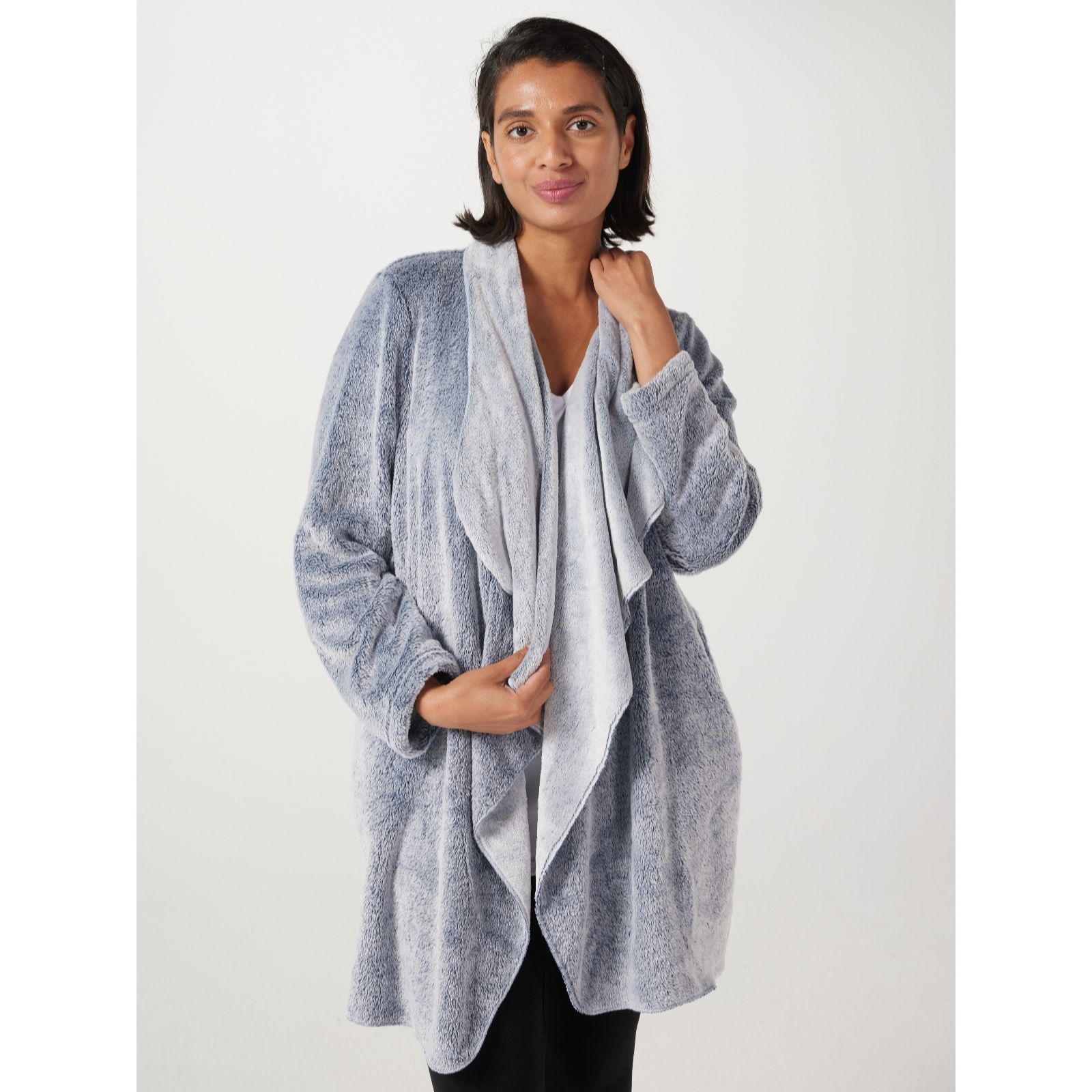 Home Robe Cardigan With Pockets