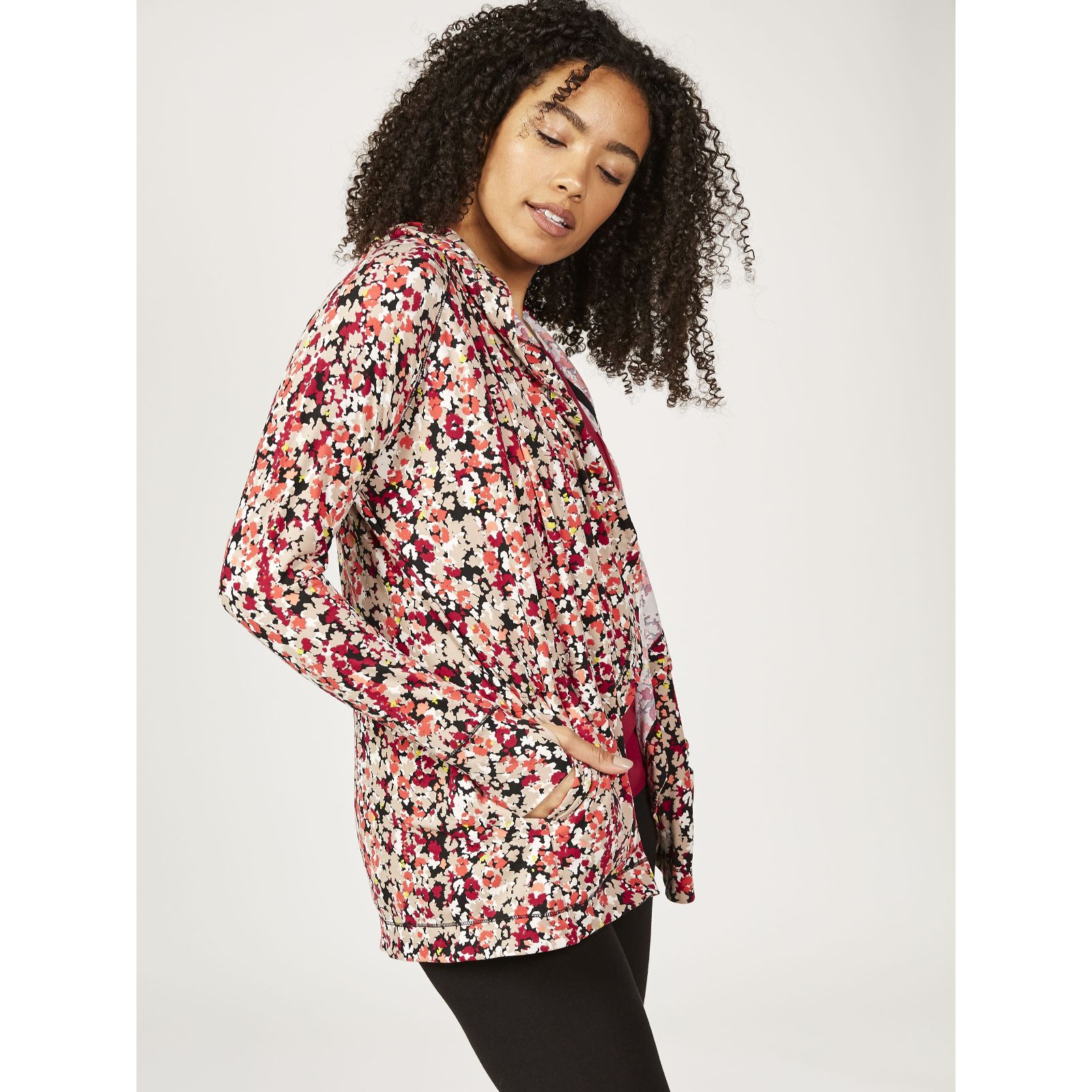 cuddl duds cardigan qvc