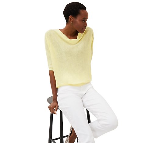 Phase Eight Ashley Cowl Knit Sleeve Knit Top